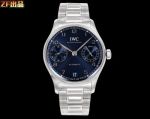 ZF Factory IWC Portugieser Seven-Day Power Reserve 42.4mm Blue Dial Watch